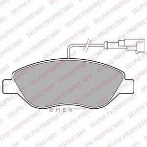 OEM BRAKE PAD AXLE SET LP2299