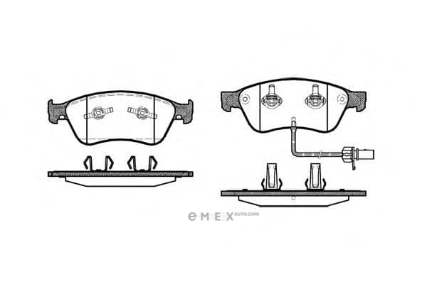 OEM Brake Pad Front [J] 105602