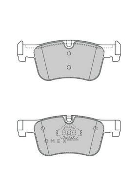 OEM PAD KIT, DISC BRAKE FDB4489