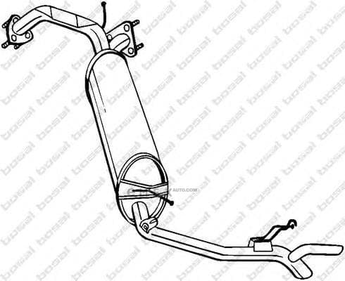 OEM EXHAUST PIPE ASSY 282963