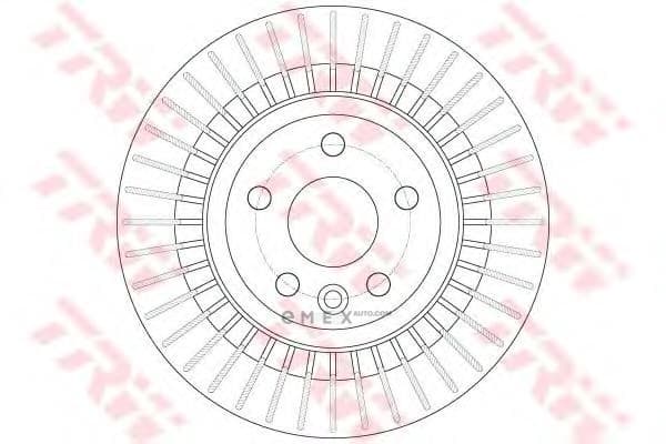 OEM BRAKE ROTOR DF6308