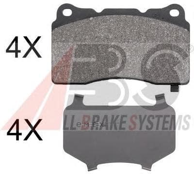 OEM Brake Pads/ABS 37857