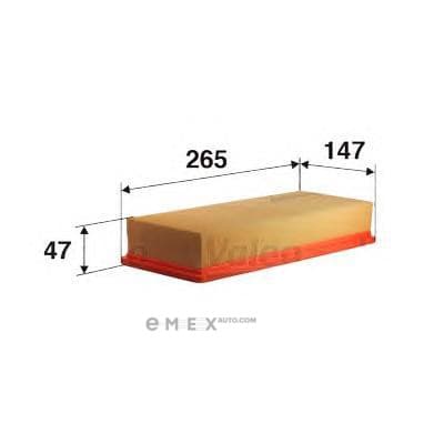 OEM FILTER ASSY, AIR ELEMENT 585010