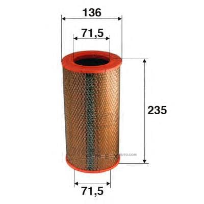 OEM FILTER ASSY, AIR ELEMENT 585622