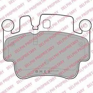 OEM BRAKE PAD AXLE SET LP1996