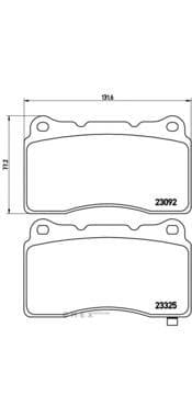 OEM PAD KIT F 26296FE100