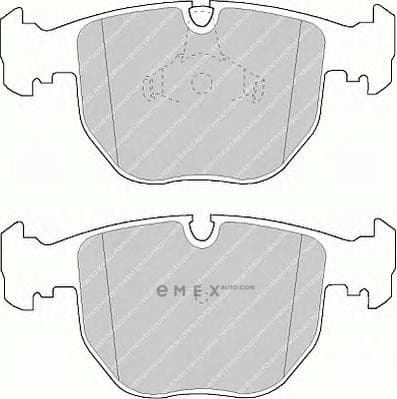 OEM PAD KIT, DISC BRAKE FDB997