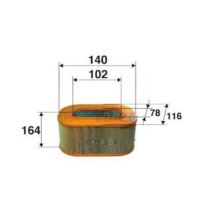 OEM FILTER ASSY, AIR ELEMENT 585602