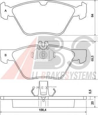 OEM Brake Pads/ABS 36943