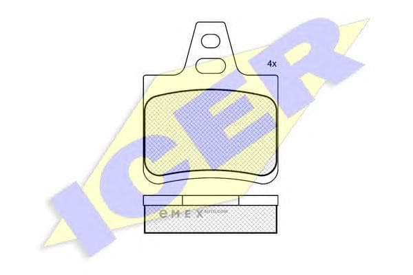 OEM BRAKE PAD 180812