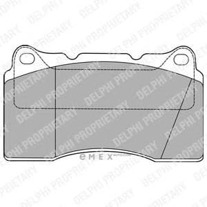 OEM BRAKE PAD AXLE SET LP1422