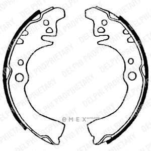 OEM BRAKE SHOE AXLE SET LS1509