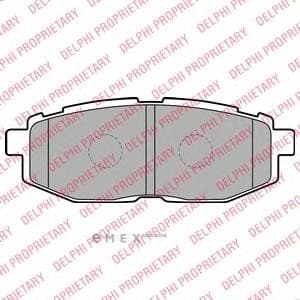 OEM BRAKE PAD AXLE SET LP2076