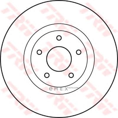 OEM BRAKE ROTOR DF4989S