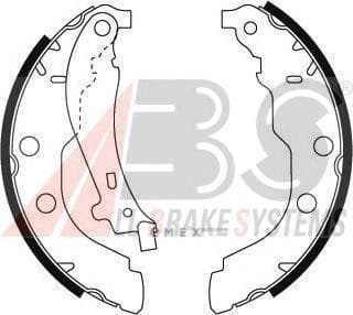 OEM Brake Shoes/ABS 8985