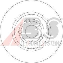 OEM Brake Discs/ABS 17510