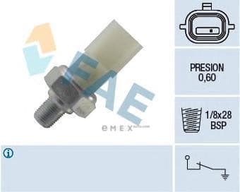 OEM SENSOR ASSY, OIL PRESSURE 12699