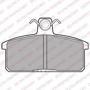 OEM BRAKE PAD AXLE SET LP2281