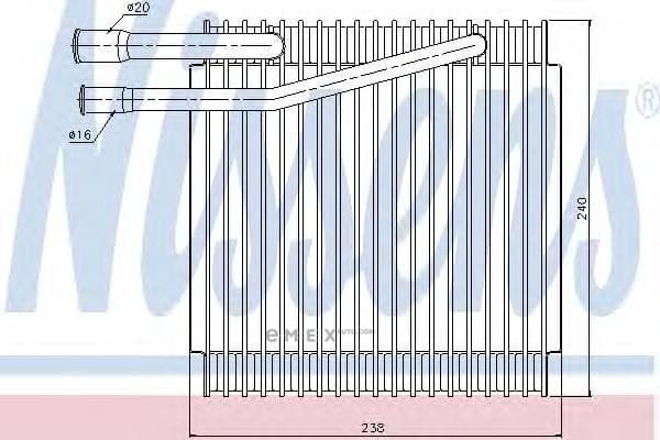 OEM RADIATOR ASSY, A/C 92279