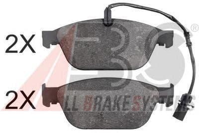 OEM Brake Pads/ABS 37855