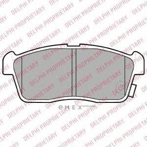 OEM BRAKE PAD AXLE SET LP2219