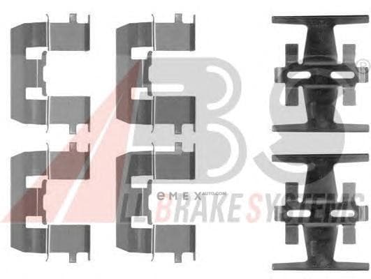 OEM SPRING SET, DISC BRAKE 1208Q