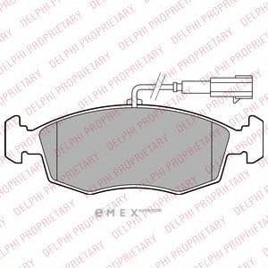 OEM BRAKE PAD AXLE SET LP2288