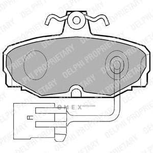 OEM BRAKE PAD AXLE SET LP868