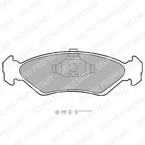 OEM BRAKE PAD AXLE SET LP591