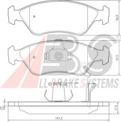 OEM PAD KIT, DISC BRAKE 37018