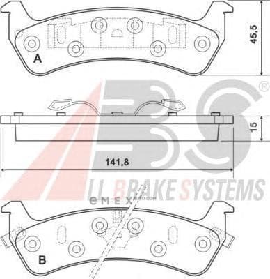 OEM Brake Pads/USA 38625