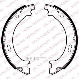 OEM BRAKE SHOE AXLE SET LS2041