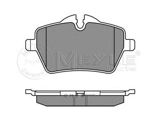 OEM PAD KIT, DISC BRAKE 0252398418