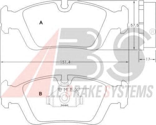 OEM PAD KIT, DISC BRAKE 36678