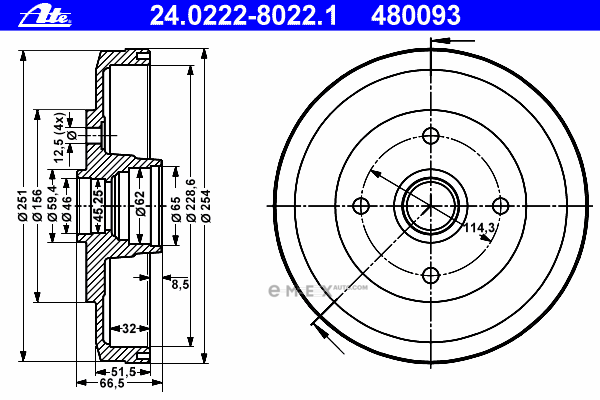 OEM 24022280231