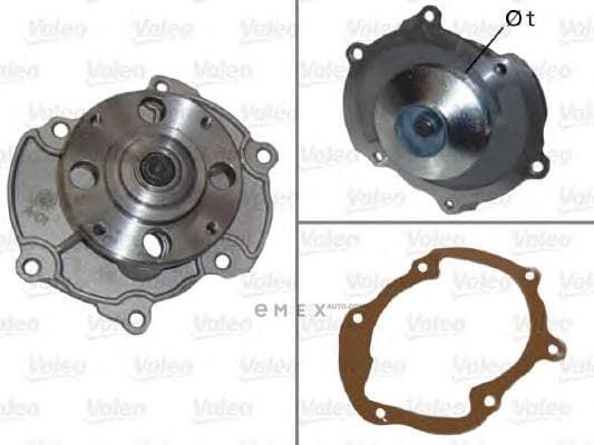 OEM WATER PUMP 506866