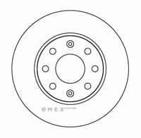 OEM DISC, BRAKE FRT VENT 96471274