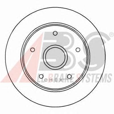 OEM Brake Discs/ABS 16296