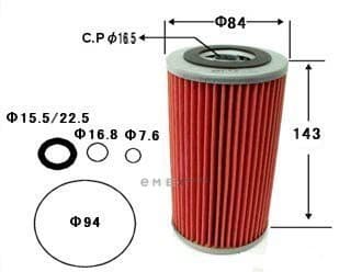 OEM OIL FILTER O504