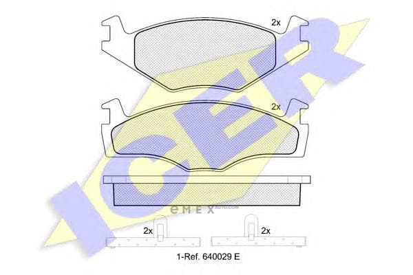 OEM AUDI, GOLF II,VW, 83-91 180460