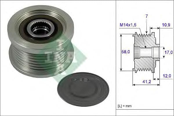 OEM PULLEY ASSY 535023210