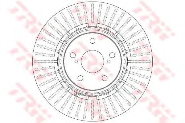 OEM BRAKE ROTOR DF6265