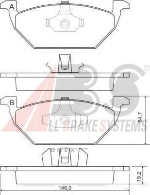 OEM PAD KIT, DISC BRAKE 37008