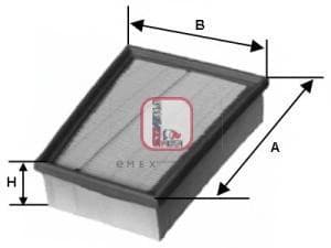 OEM FILTER ASSY, AIR ELEMENT S3310A