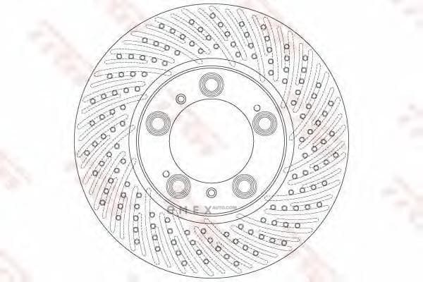 OEM BRAKE ROTOR DF6213S