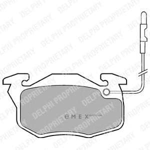 OEM BRAKE PAD AXLE SET LP696