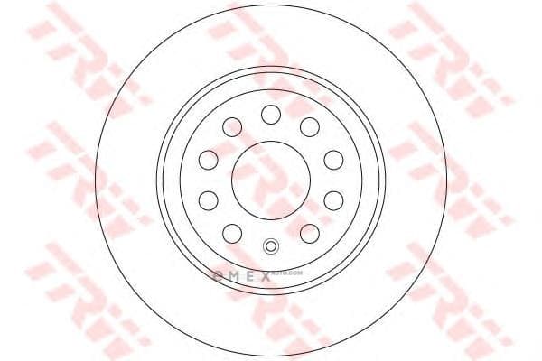 OEM BRAKE ROTOR DF6504