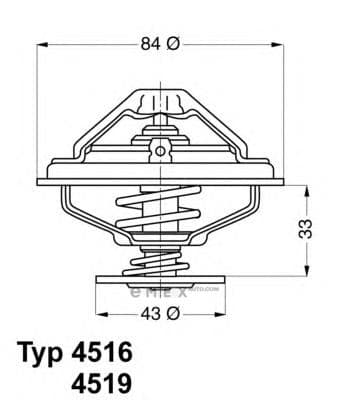 OEM THERMOSTAT ASSY 451685D