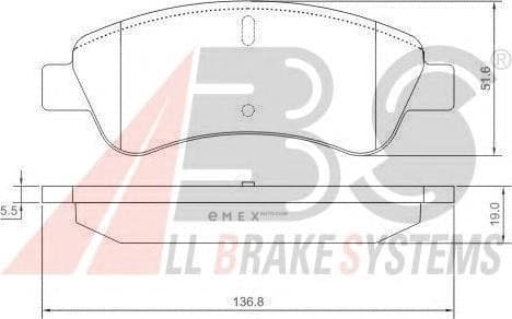 OEM Brake Pads/ABS 37272