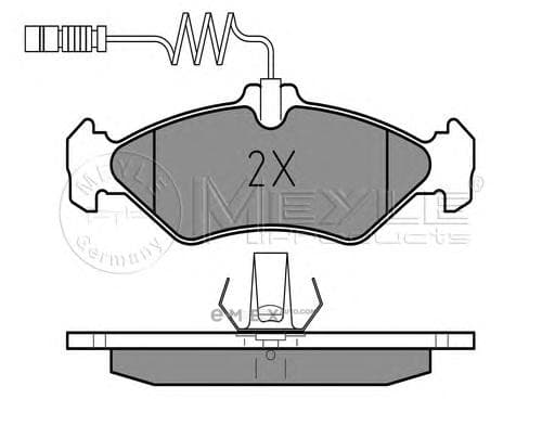 OEM DISC BRAKE PAD SET 0252162117